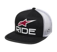 Alpinestars Ride 4.0 Trucker, capuchon Taille unique Noir/Blanc/Rouge Noir/Blanc/Rouge