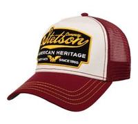 Casquette Trucker American Heritage by Stetson bordeaux One Size Small