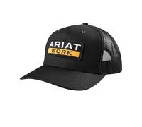 Casquette trucker Ariat Work Patch Noir TU