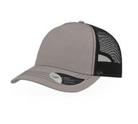 Casquette trucker Atlantis Headwear Rapper Canvas Gris TU