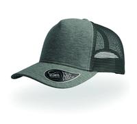Casquette trucker Atlantis Headwear Rapper Gris TU