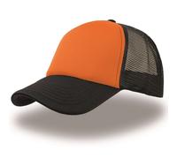 Casquette trucker Atlantis Headwear Rapper Noir 58 cm