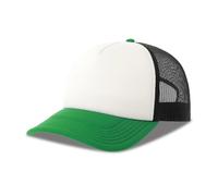 Casquette trucker Atlantis Headwear Rapper-S Blanc 58 cm
