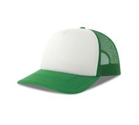 Casquette trucker Atlantis Headwear Rapper-S Blanc 58 cm