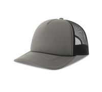 Casquette trucker Atlantis Headwear Rapper-S Gris 58 cm