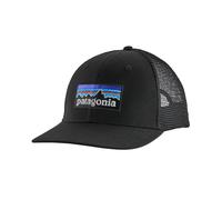 Patagonia Casquette P-6 Logo Trucker Noir Uni
