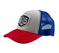 Casquette Trucker Baylands bleu-rouge DEUS EX MACHINA