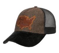 Casquette Trucker Black Brown by King Kerosin noir One Size