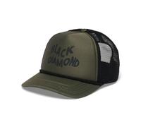 Black Diamond Casquette Flat Bill Trucker Cap Vert