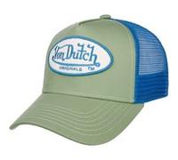 Casquette Trucker Boston Oval Patch by Von Dutch vert-bleu One Size