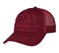 Casquette Trucker Broderie by Von Dutch rouge One Size