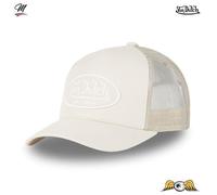 Casquette Trucker California Classique Unie - VON DUTCH - Lofb - Blanc/Beige - Printemps/Été