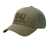 Wiley X Casquette WX Trucker | Maille de coton | Hommes Réglable Léger Respirant Flexfit Casquette 6 panneaux | Casquette de soleil | Airsoft Sport Outdoor, vert olive, taille unique