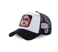 Casquette trucker - CAPSLAB - Dragon Ball Z Kame - Blanc - Visière arrondie - Réglage snapback 40