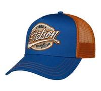Casquette Trucker Classic Patch by Stetson bleu One Size