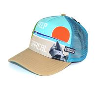 Casquette Trucker Coastal Unreal Khaki Teal Bleu 92764