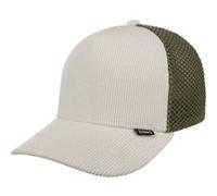 Casquette Trucker Cord and Mesh by Djinns blanc crème One Size
