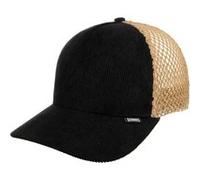 Casquette Trucker Cord and Mesh by Djinns noir-beige One Size