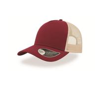Casquette trucker coton Atlantis Headwear Rapper Rouge TU