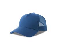 Casquette trucker coton Atlantis Headwear Rapper-S Bleu TU