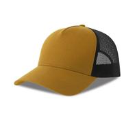 Casquette trucker coton Atlantis Headwear Rapper-S Orange TU