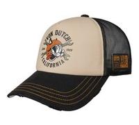 Casquette Trucker Crew Print by Von Dutch beige One Size