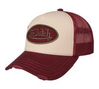Casquette Trucker Distressed Brim by Von Dutch rouge One Size