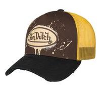 Casquette Trucker Distressed by Von Dutch marron-noir One Size
