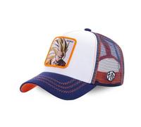 Casquette Trucker Dragon Ball Z San Goku - Capslab - Bleu - Homme - Sportswear