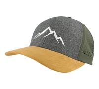 Eisley Casquette Monte Unisexe avec UPF50+, Respirante et séchage Rapide, Fermeture Velcro, Vert Olive foncé, Taille Unique