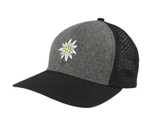 Casquette trucker Eisglut Stella Alpina Noir TU