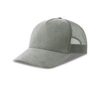 Casquette trucker en faux daim Atlantis Headwear RAPPER-S Gris 58 cm
