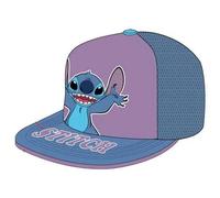 Casquette trucker enfant Heroes Inc Lilo & Stitch hip hop Stitch Standing Bleu TU