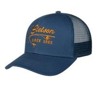 Stetson Casquette Trucker Fishing Rod Homme - de Baseball Mesh Snapback, avec visière, Doublure, Doublure Printemps-été Printemps Été Automne Hiver - Taille Unique Bleu