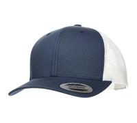 Casquette Trucker - Flex fit - 6606T - 2 Tons Rétro - Bleu/NVY/WHT - Été