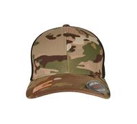 Casquette Trucker - Flexfit - Multicam - Maille transparente - Ajustement optimal - Style urbain S/M