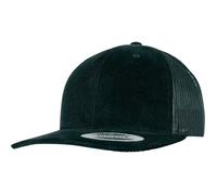 Flexfit Mixte Corduroy Retro Trucker Black One Size Casquette, Noir, Taille unique EU