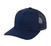 Casquette Trucker - FLEXFIT - Trucker Retro - Bleu - 47% coton/25% polyester/28% nylon - Vintage 0