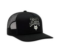 Casquette Trucker FOX Racewear en maille Noir Noir
