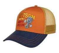 Casquette Trucker Happy Piston by Stetson terre cuite One Size