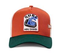 Casquette Trucker HFT Abu Dhabi Rust/Vert Casquette En Maille Boîte À Poisson