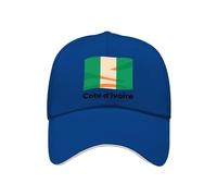 Casquette Trucker Homme Femme Réglable Côte D'Ivoire Drapeau National Confortable Style Classique Coupe du Monde