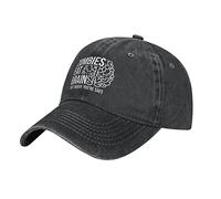 Casquette Trucker Les Zombies Mangent Les Cerveaux, Ne Vous Inquiétez Pas Séchage Rapide Casquette Trucker Visiere pour Cyclisme Hip Hop Sports