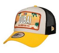 Casquette Trucker Licence Plate UAE by New Era jaune One Size