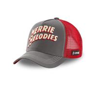 Casquette Trucker Looney Tunes Merry Melodies - Capslab - CL/LOO3/1/ALL2 - Gris - Homme