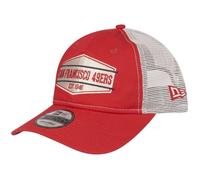 Casquette Trucker Mesh Snapback New Era - NFL TEAM SHIELD - San francisco 49ers - Blanc - Homme S-XL
