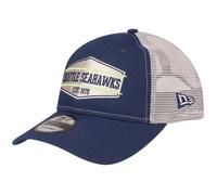 Casquette Trucker Mesh Snapback New Era - Seattle Seahawks - Blanc - Homme S-XL