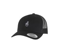 Casquette trucker Mister Tee Crossed Fingers Handsign Retro Noir TU