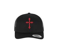 Casquette trucker Mister Tee Goth Cross Noir TU