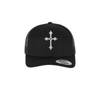 Casquette trucker Mister Tee Goth Cross Noir TU